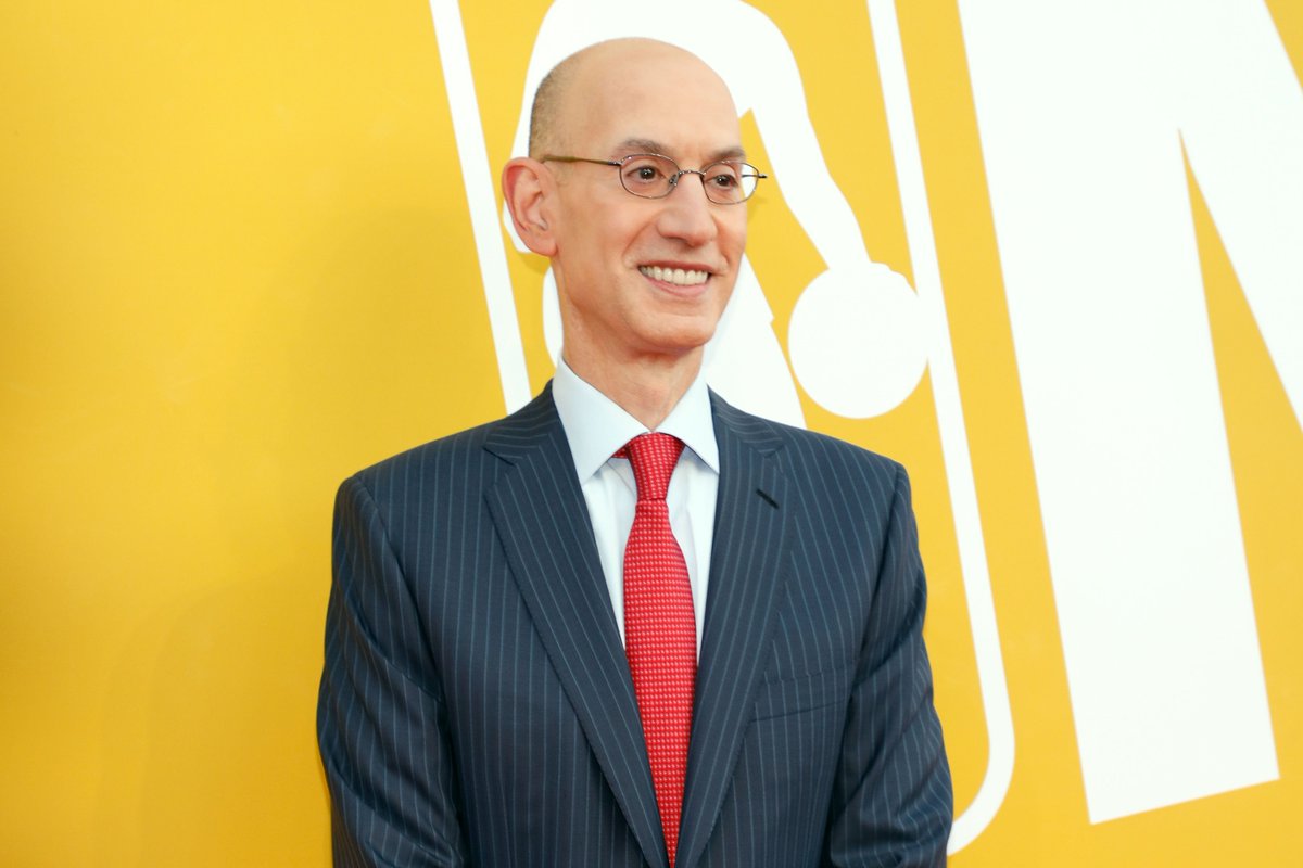 BleacherReport's tweet photo. Adam Silver says NBA expansion is inevitable and Seattle is no doubt on the table 👀 https://t.co/mQHrpDd8Nc https://t.co/w60BELlARw