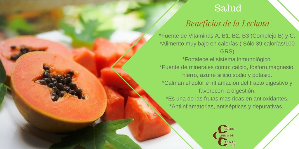 CLINICOCABIMAS's tweet photo. #Tips
#BeneficiosDeLaLechosa
#SomosCCC
#SuAlternativaEnSalud https://t.co/XVt5xms3lV