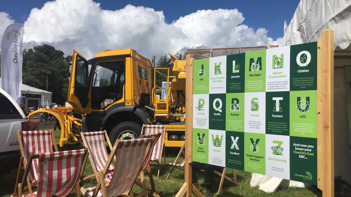 Now that the sun's out there's no better time to come and see us at the <a href="/nantwichshow/">Nantwich Show</a> and put your feet up on one of our deckchairs!