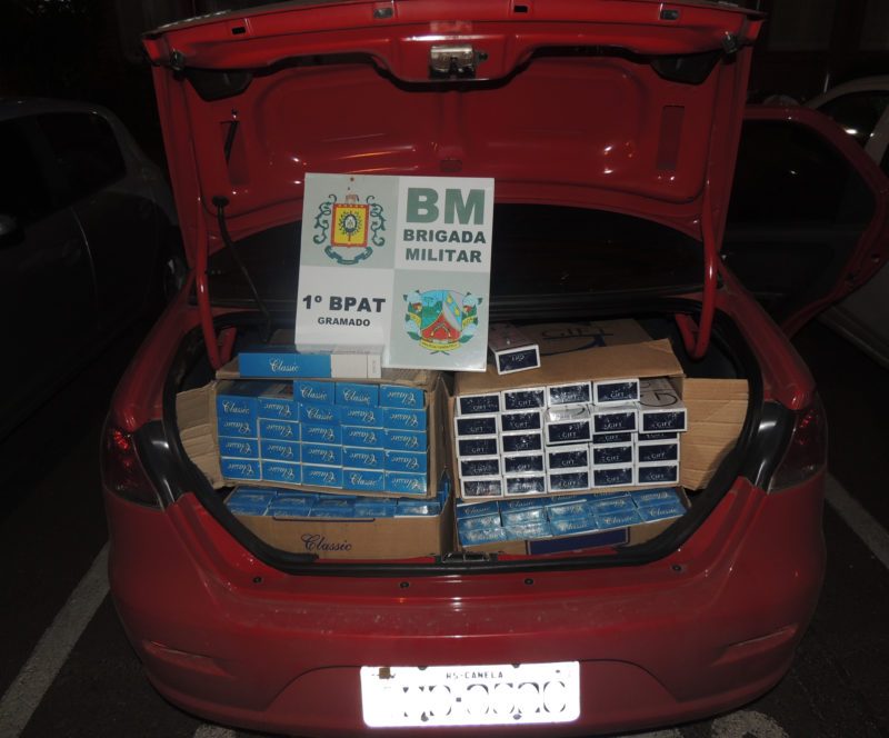 gramadofm's tweet photo. Brigada apreende em Gramado carga de cigarros contrabandeados https://t.co/WSUGUodS0V https://t.co/J3Il8vKVQO