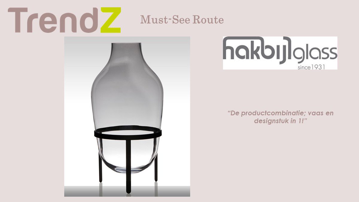 TrendZ_EH's tweet photo. Bekijk tijdens #inkoopbeurs #TrendZNajaar17 deze mooie #productcombinatie van @HakbijlGlass in de #MustSee route. https://t.co/DaBw8IrYkd https://t.co/1HUmKQS3zh