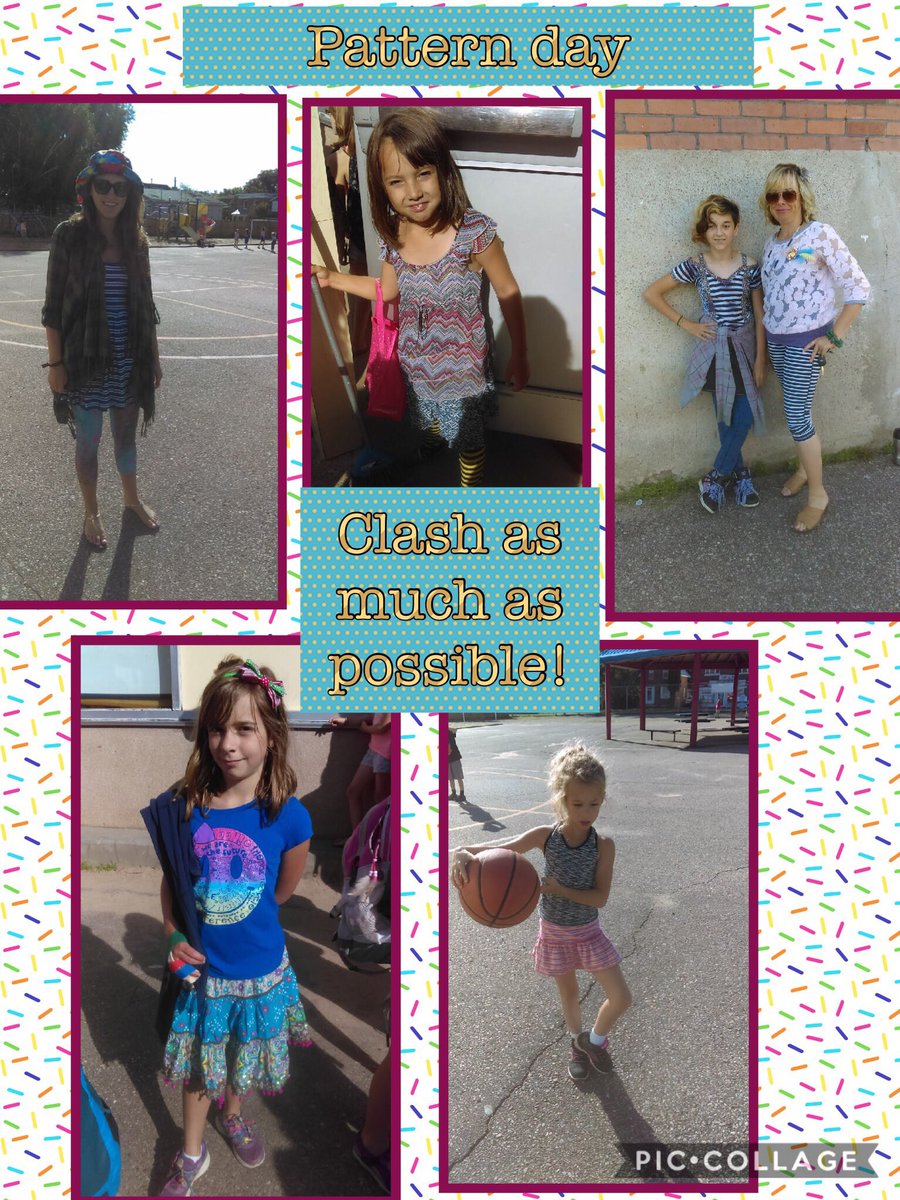 Seussicalonetwo's tweet photo. Pattern day at SS Holy Name. #RCCDSBSummer #schoolspirit https://t.co/jQmK8tRLnh
