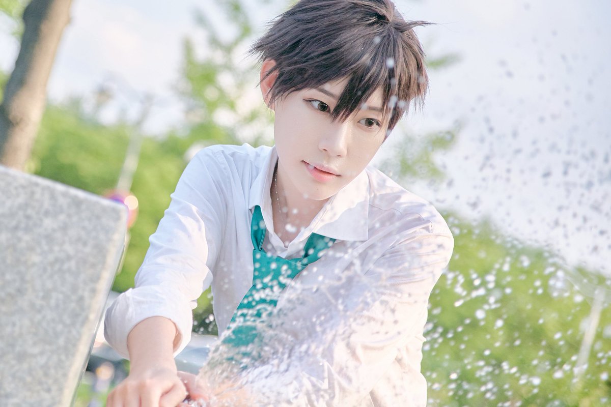 Lenphoto's tweet photo. あんさんぶるスターズ!
< 水もしたたるいい男 >
chiaki. some
photo. LEN
#LENPOFO https://t.co/z2mrU1FVw8