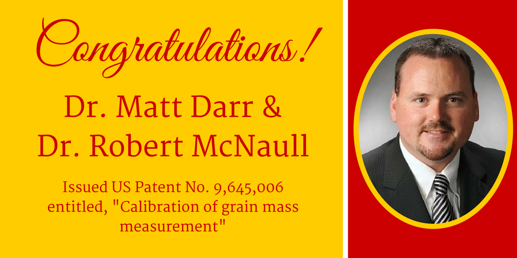 Congrats to <a href="/DrMattDarr/">Matthew Darr</a> on his new patent! #CALSproud 👏