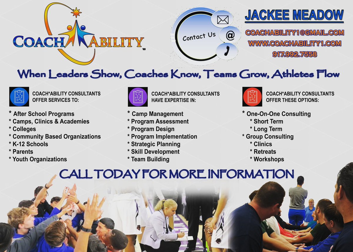 Krishna_Dass13's tweet photo. Coach*Ability Offers Comprehensive Team Development Services For Optimal Levels Of Success https://t.co/D5PiydNiCR