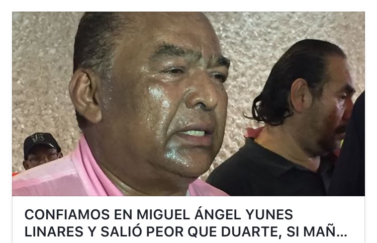 EnfoqueJarocho's tweet photo. CONFIAMOS EN MIGUEL ÁNGEL YUNES Y SALIÓ PEOR QUE DUARTE: GERÓNIMO ZARATE RODRÍGUEZ
https://t.co/pLHi8J3z63
#Coatzacoalcos #Veracruz https://t.co/hWZsy4lD9X