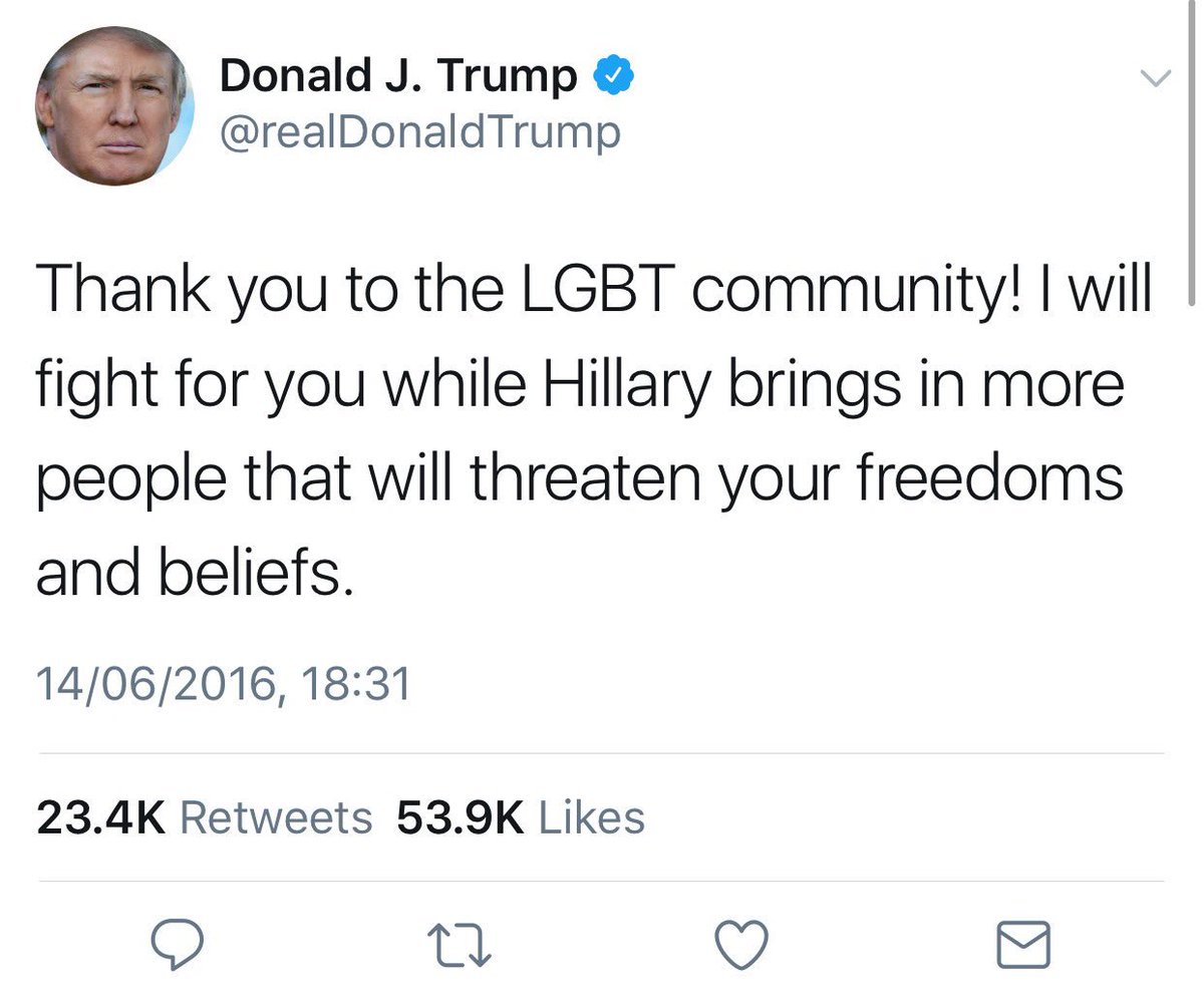 MonarchyUK's tweet photo. @realDonaldTrump One year ago https://t.co/waSSGOuYYW