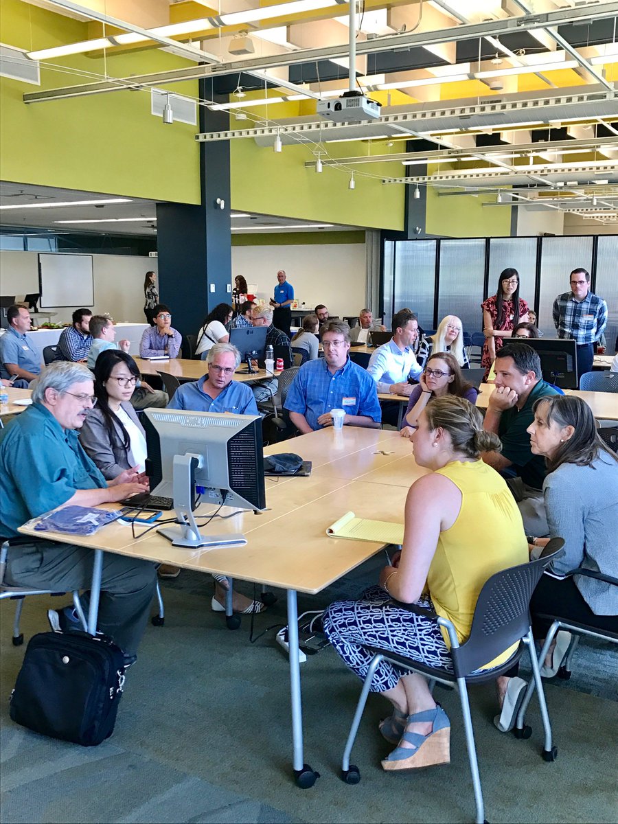 Aunalytics's tweet photo. Becca Bruszewski did a fantastic job coordinating the very first "Viz Fair" style Northern Indiana Tableau User Group event! https://t.co/lCv5k4SDCH