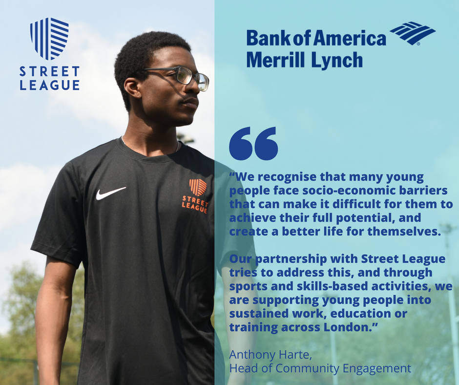 Thanks to <a href="/BofAML/">BofAML</a> we've had 96 #bofavolunteers helping young people with mock interviews, C.V. prep and sport #movingintowork