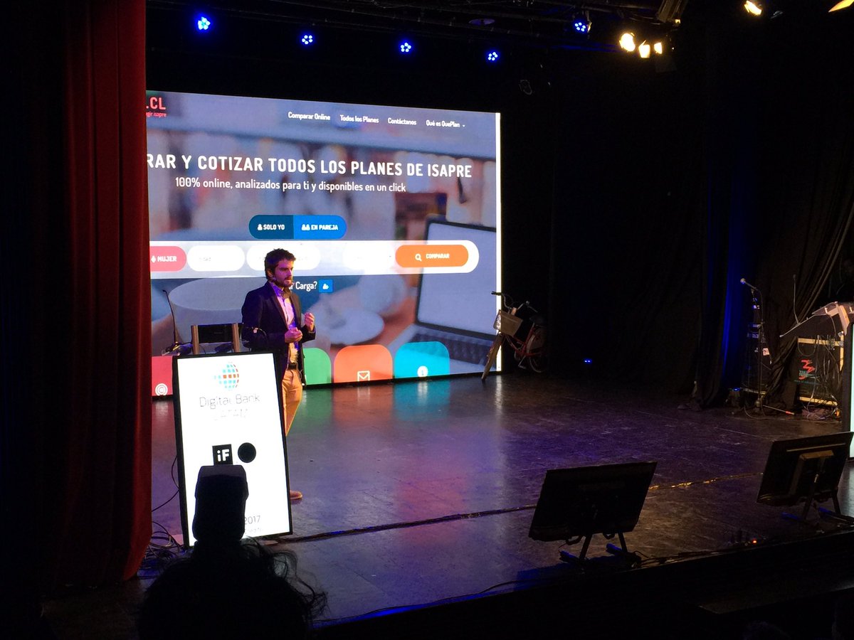 DigitalBankLA's tweet photo. Continúan las presentaciones con la Demo de la #Startup #QuePlan #DigitalBankRyC https://t.co/mSZ543ZYoD