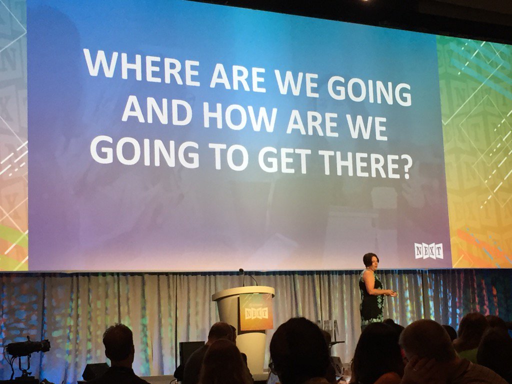 I want this to be our mantra for all team meeting, faculty meetings, &amp; planning all year! #SchoologyNEXT #stayFocused