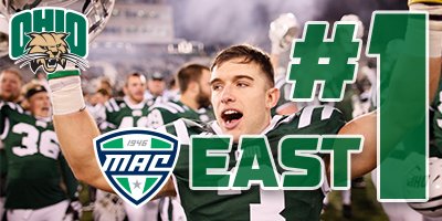 OhioBobcats's tweet photo. .@OhioFootball picked First In the@MACtion East https://t.co/HvngxtShid https://t.co/N0hZXTUXer