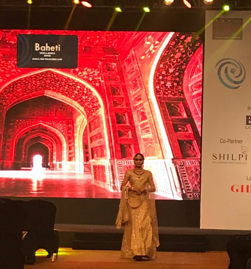 GJEPCIndia's tweet photo. Up next are Baheti Gems & Jewellery who are known for their amazing traditional jewellery. #PreludeToIIJS https://t.co/0gfbZos9Db