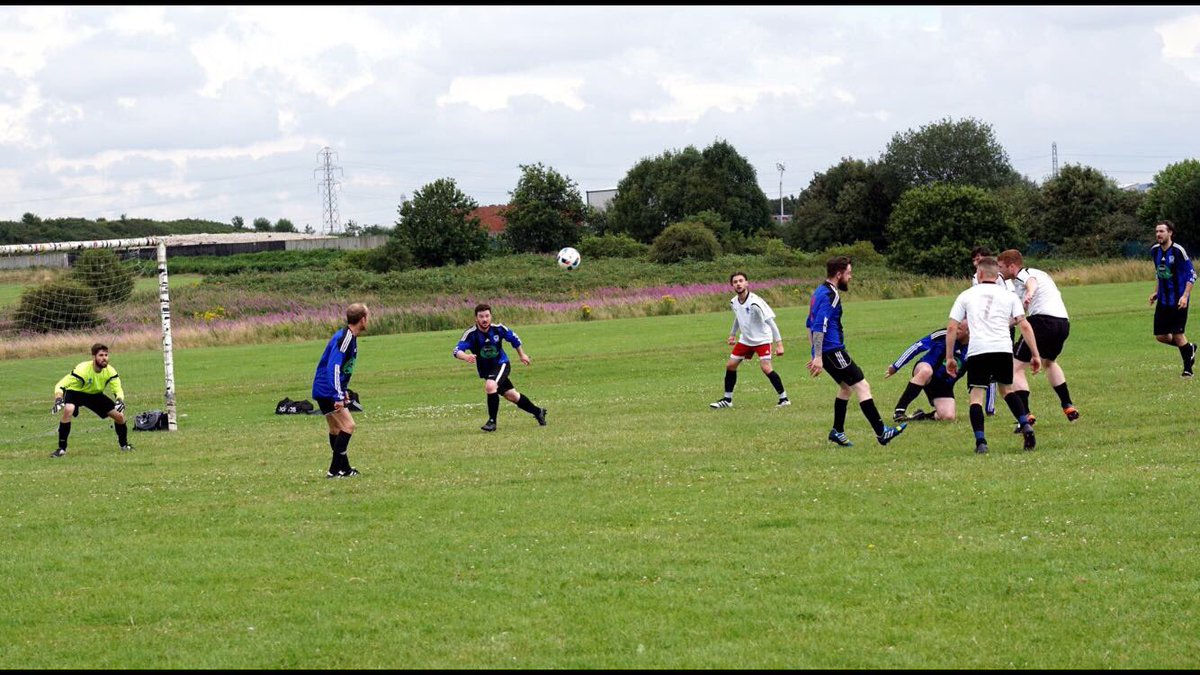 alumnifc's tweet photo. Thanks to @AFC_Kirkby for the pitch last week. The interclub friendly was very competitive and a good victory for team @Semps19 #preseason https://t.co/dWAtXXSOA2