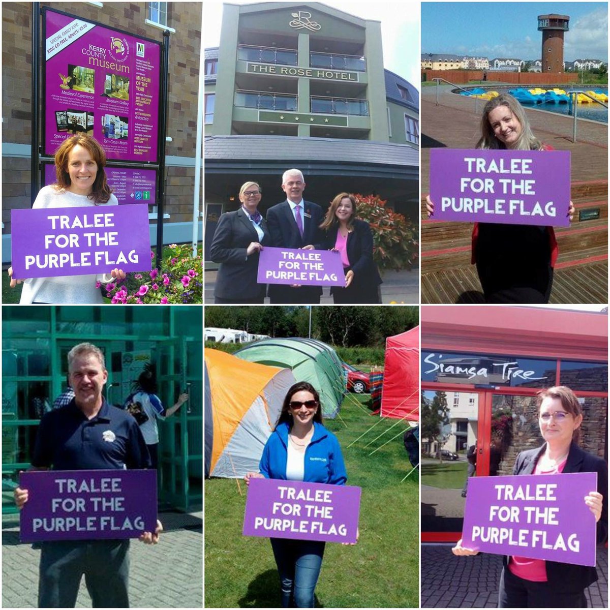 TraleeChamberAl's tweet photo. More support on the Purple Flag Submission this time from our great attractions for our assessment this Friday. #TraleeforthePurpleFlag https://t.co/OQj8JpplwP