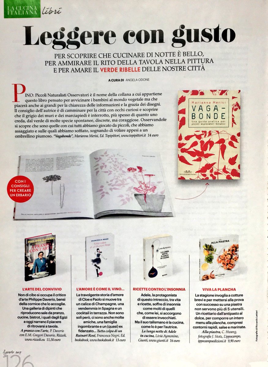 angelaodone's tweet photo. Arte, amori e verzura. #letture #agosto #leggerecongusto https://t.co/khXavcy84s