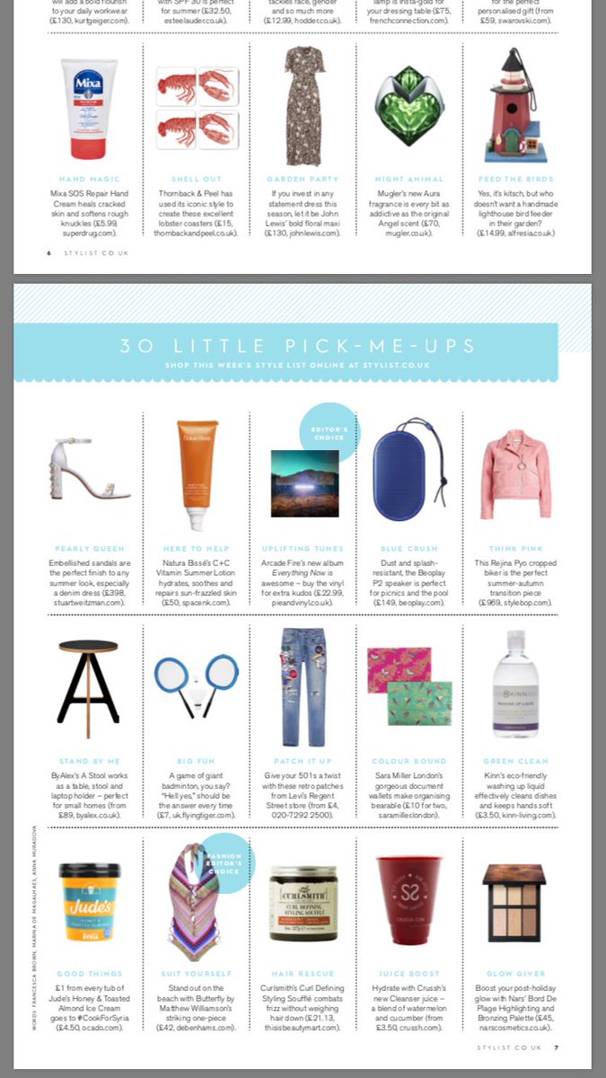 Thanks to @stylistmagazine and @franabouttown :) for featuring the A Stool