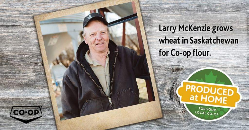 TwinValleyCoop's tweet photo. Co-op Gold & Centsibles Flour is produced by Western Canadian Farmers. #localwheat #localmill #localflour https://t.co/e3oMetVoNs