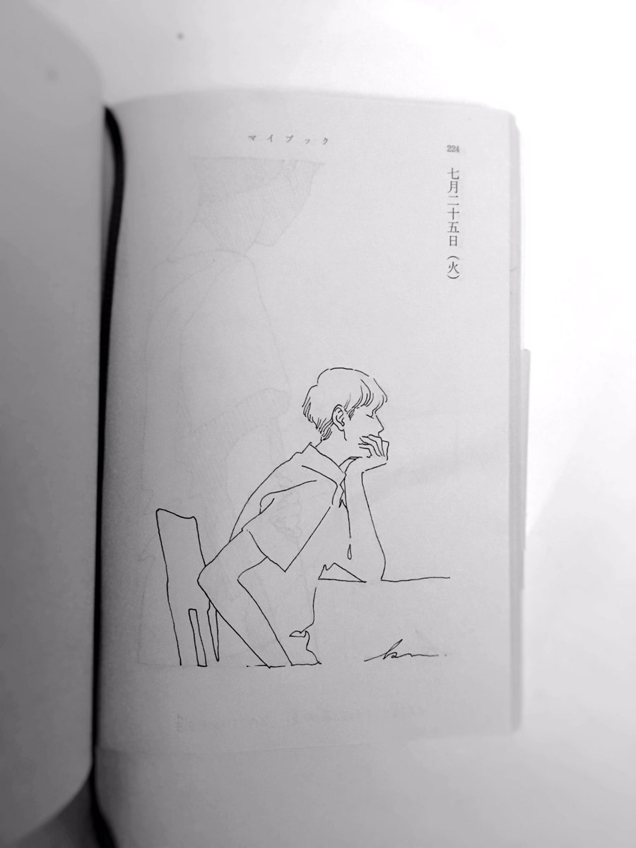 7月23日 睡眠
7月24日 影
7月25日 少し、見ない事にした
7月26日 微笑む

 #1日1絵_k 