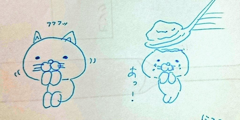 昨日昼に描いたらくがき。ニンテンドウときよにゃ多め
 #落書き 