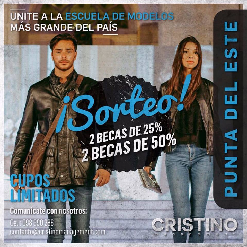 Atención #puntadeleste sorteamos 2️⃣ becas 50% y 2️⃣ becas 25% para nuestra #escuelademodelos . Dale RT y participa!
🗓 Sorteo 11/08.