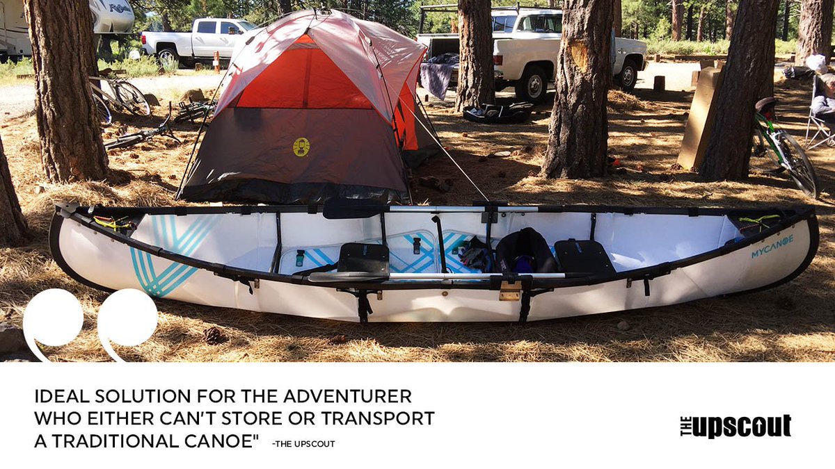 MyCanoe1's tweet photo. Our 14.7 ft. long #canoe folds down to just 37 in. by 25 in. &amp; sets up in less than 10 minutes.

https://t.co/KYF76VDvyd

#canoeing #explore https://t.co/u5BbrqqhYy