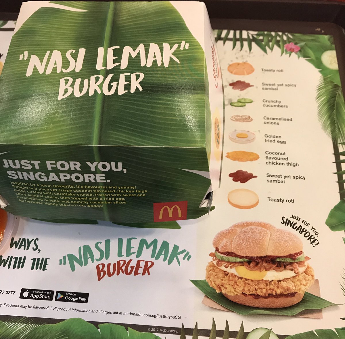 leonard_eng's tweet photo. What happens when #MCD + #NasiLemak? https://t.co/OOzX3CE4jx