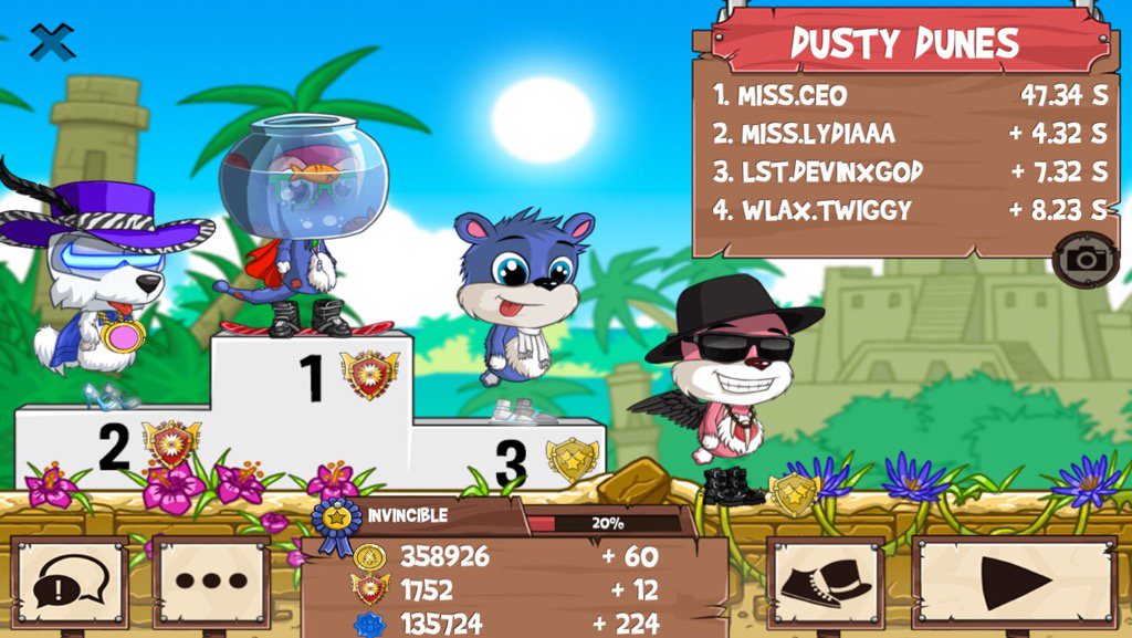 THECEOBOY's tweet photo. All those guys just got washed #funrun2 #Lydiaaa #DevinXGod #Twiggy https://t.co/fsViYb2ibN