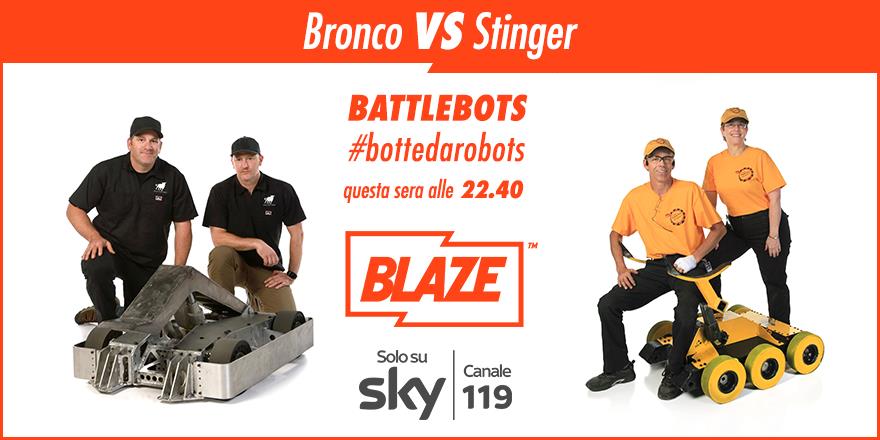 godzfranchini's tweet image. Alle 22.40 su #BlazeTv (canale 119) nuovo appuntamento con #BattleBots #Bottedarobot