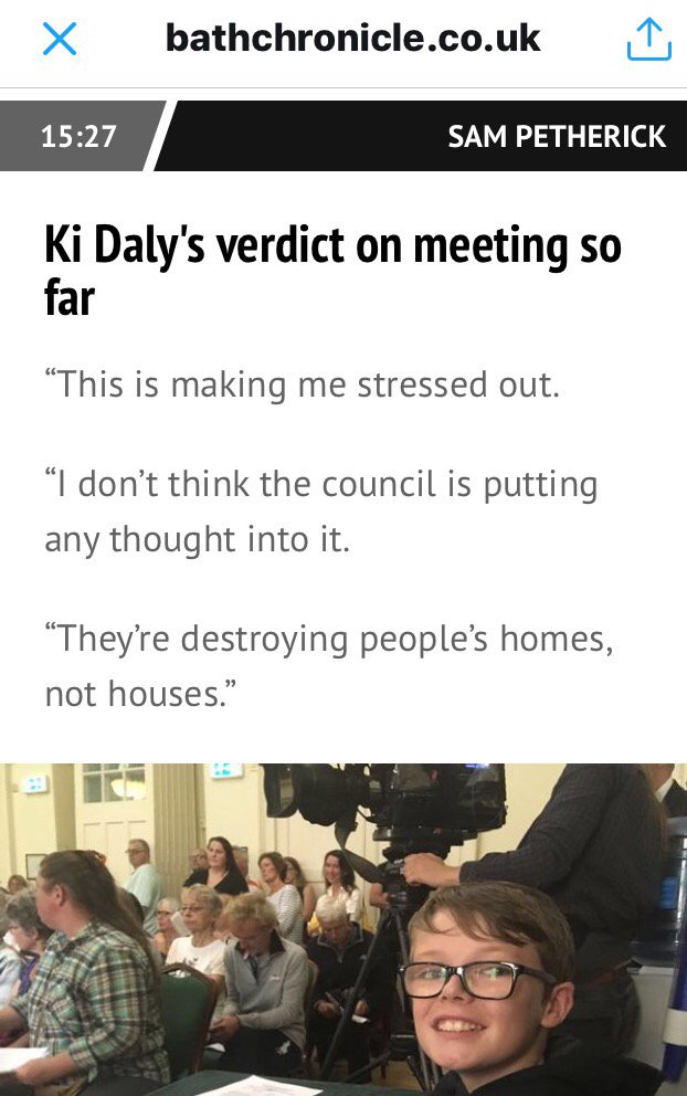 😥10 yo Ki Daly at the <a href="/save_foxhill/">Save Foxhill</a> decision meeting has me in bits knowing <a href="/bathnes/">Bath & North East Somerset Council</a> record for failing residents
