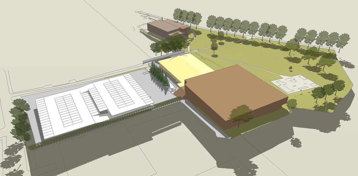 Furness_Eng's tweet photo. Concept design for a new £18M #Harpenden Arts&amp;Leisure Centre - our latest #SportandLeisure project with @_spaceandplace for @StAlbansCouncil https://t.co/pZh3TgJSQy