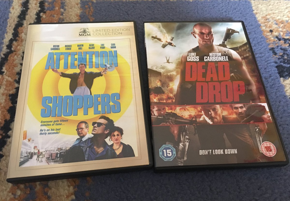 sylviastrepiak's tweet photo. Whooop Whooop! Another addition to my @CarbonellNestor collection :D yaaay! ππ #lovethesefilms #whoop https://t.co/xEepn68fWa