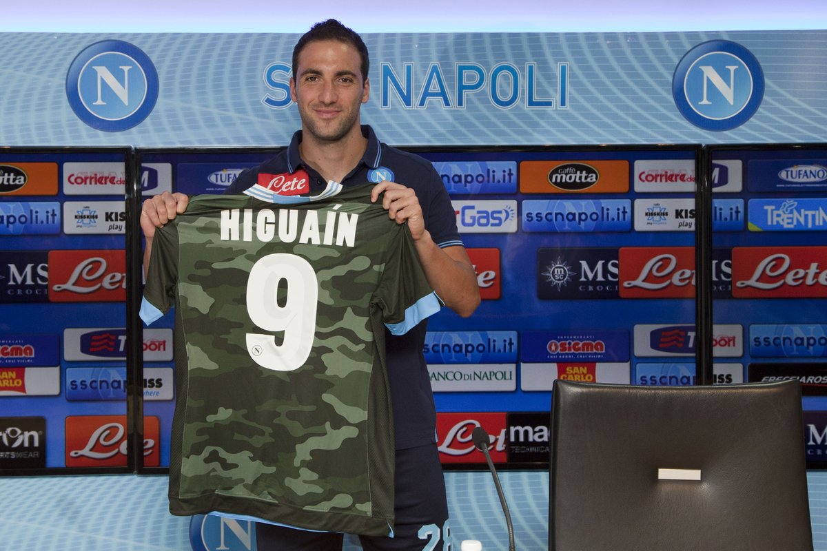 ON THIS DAY: In 2013, Napoli signed Gonzalo Higuaín from Real
