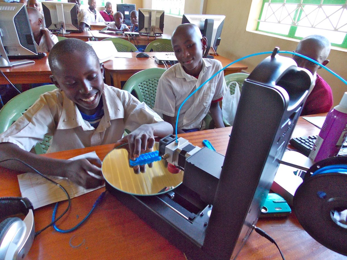 LevelUpVillage's tweet photo. .@LevelUpVillage Opens New Modes of Learning for Ss in Rural Kenya with #3DPrinting https://t.co/DH5NpLmXlb #EdTechChat @KenyaConnect #SDGs https://t.co/z2g0IvjUb9