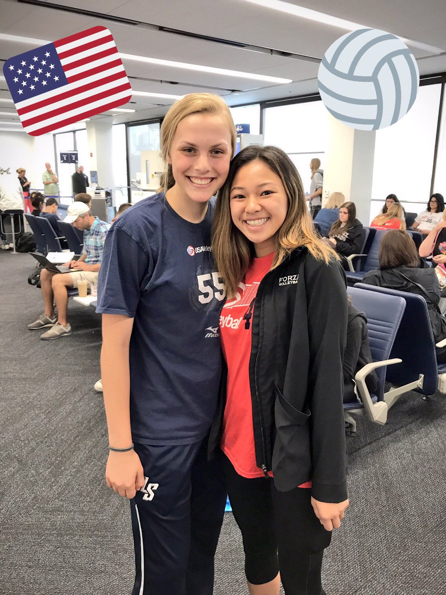 designrdad's tweet photo. .@chloeeechin on her way to Colorado Springs for @usavolleyball #GSA2 🏐camp #ProudDad #USAVHPprogram #A2InvitationalTeam #ForzaFamily https://t.co/IzLdnaJ8Uc