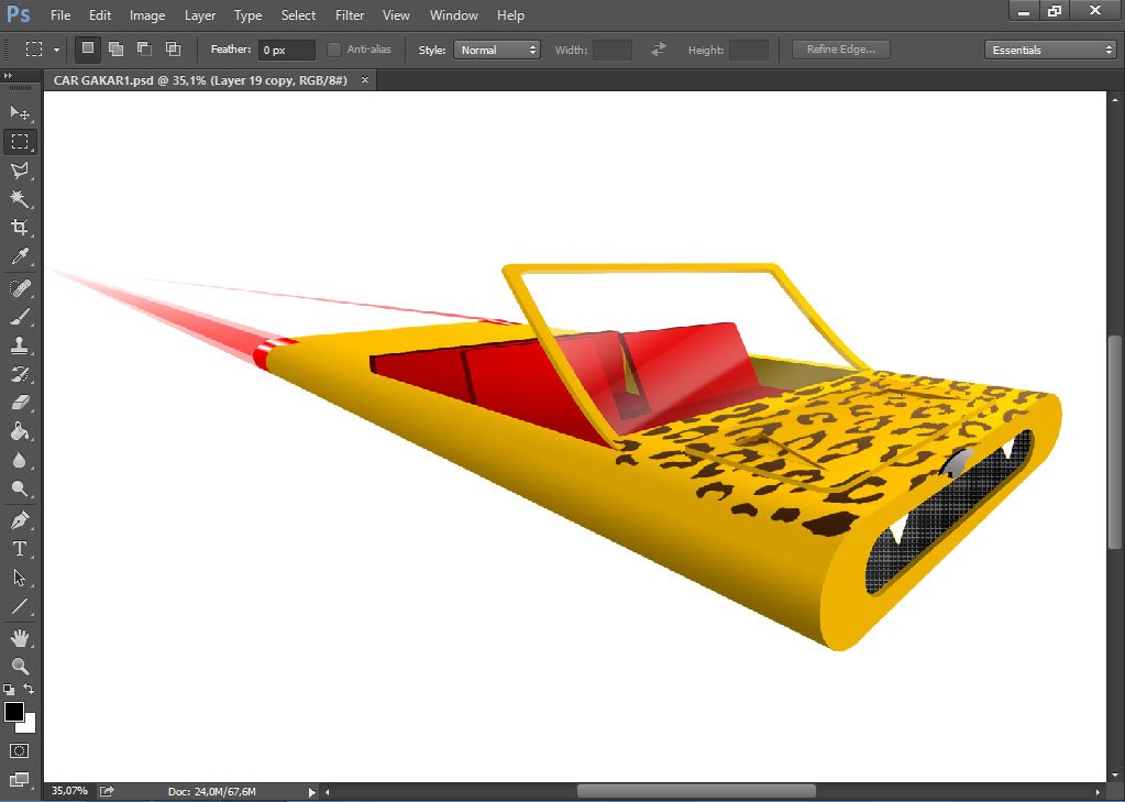 #design #car #photoshop