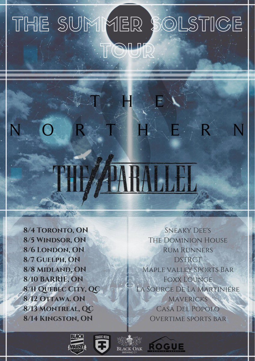 JUST ANNOUNCED: Kingston, ON has been added to The Summer Solstice Tour. Also we are teaming up with <a href="/BlackOakBrewing/">Black Oak Brewing Co</a> to make it tasty.