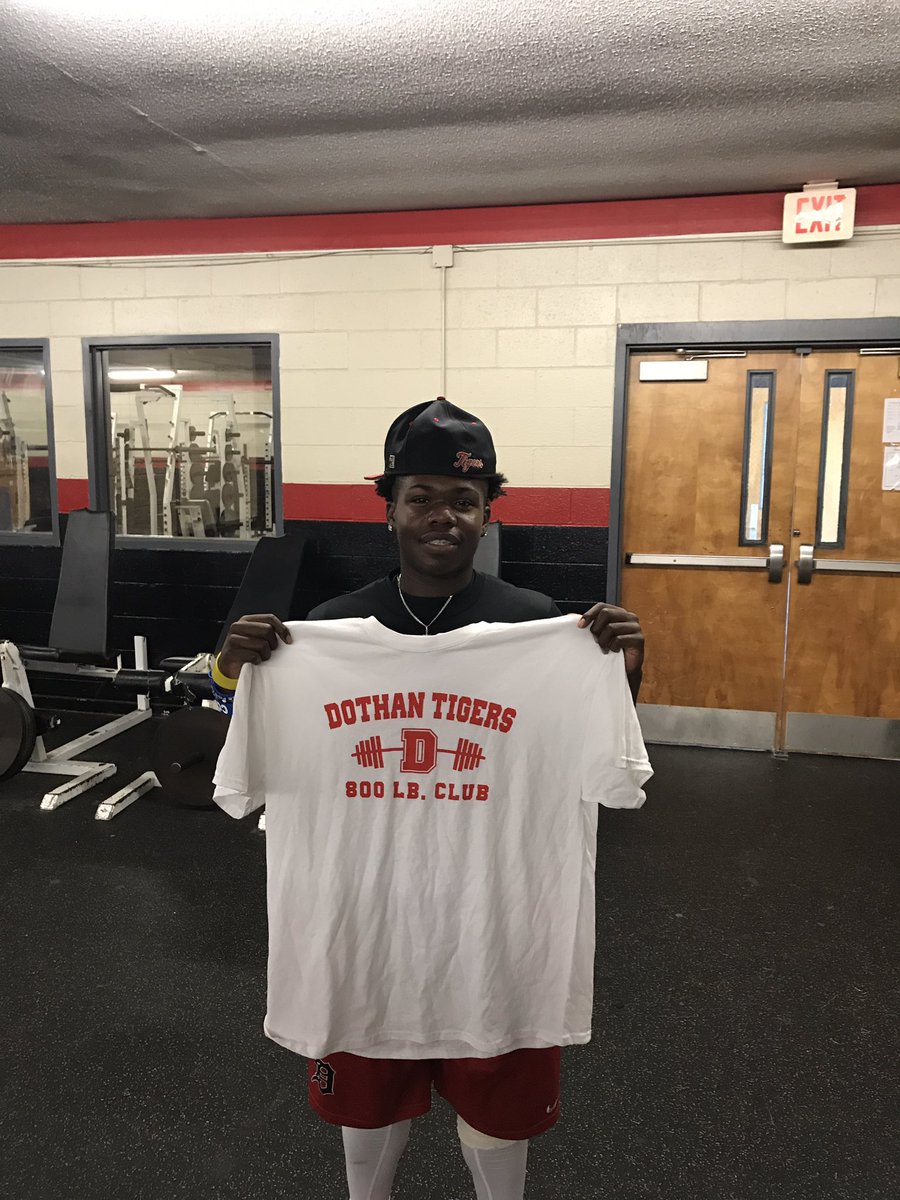 Dothan High Baseball (@dothanbasebal) on Twitter photo Congrats the newest member of the 800lb club <a href="/Kidd_Mathews/">Tone..</a> Congrats the newest member of the 800lb club <a href="/Kidd_Mathews/">Tone..</a>