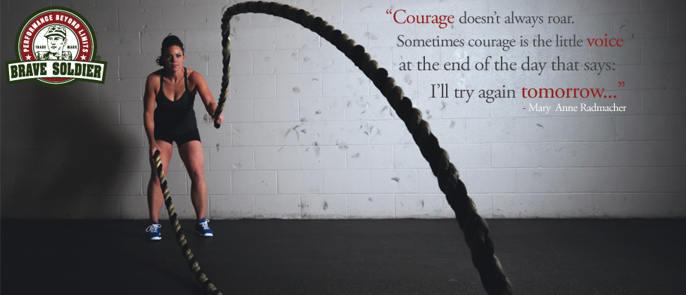 bravesldier's tweet photo. "Courage doesn't always roar. Sometimes courage is the little voice at the end of the day that says" I'll try again tomorrow." #athletes https://t.co/zC7WQr7D5t