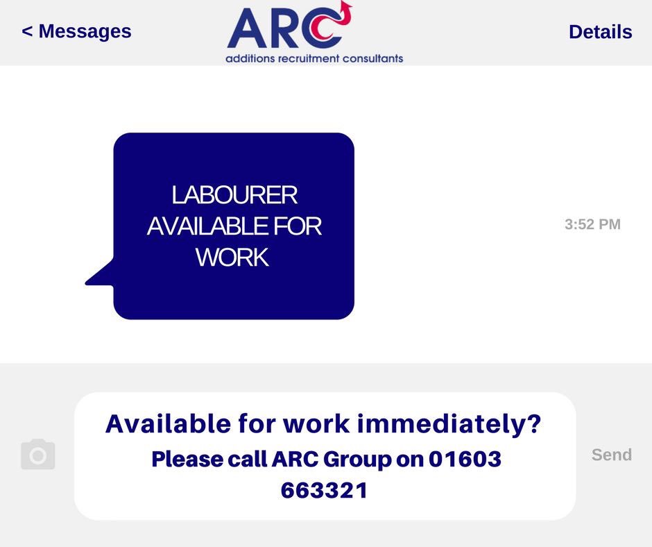ARCGroupNorwich's tweet photo. #construction #recruitment #jobs #Norwich #Norfolk #labourer #arc #jobsinnorwich #labourandtrades #work https://t.co/yfTQkMUV5e