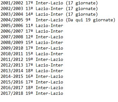 interfcrozzano's tweet photo. #Calendarioseriea #sorteggio #Inter #Lazio https://t.co/v29YdYARL9