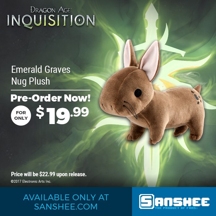dragon age nug plush