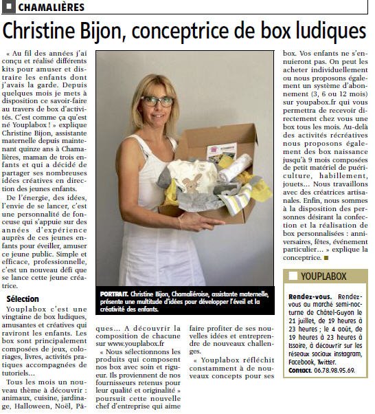 youplabox's tweet photo. On parle de @youplabox dans La Montagne... https://t.co/DbMKbwce5i