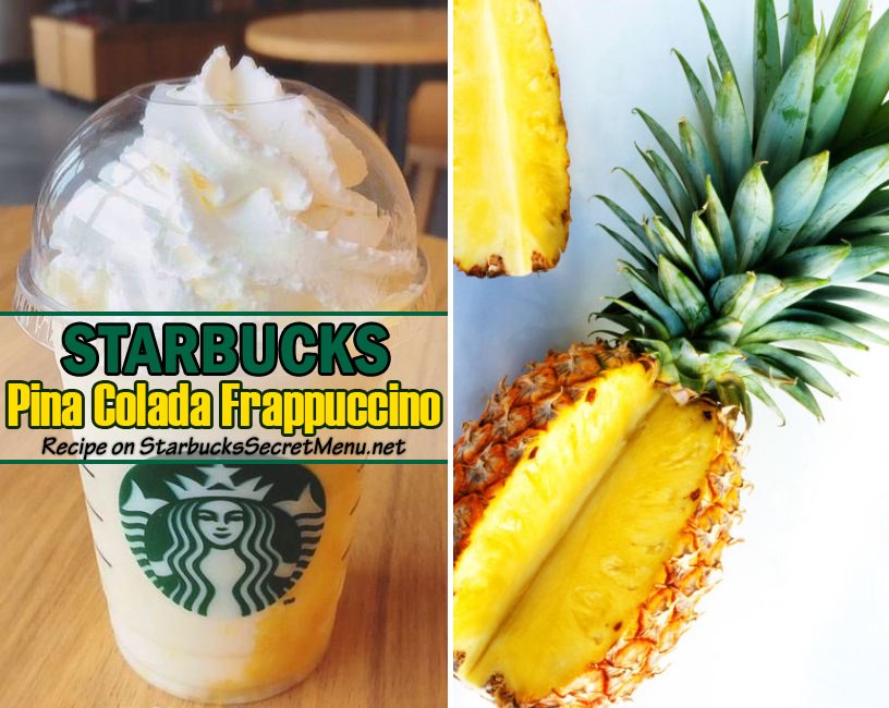 StarbucksMenu's tweet image. The new drink of the summer is here! The Pina Colada #Frappuccino! Recipe here: starbuckssecretmenu.net/pina-colada-fr… #Starbucks #PinaColadaFrappuccino