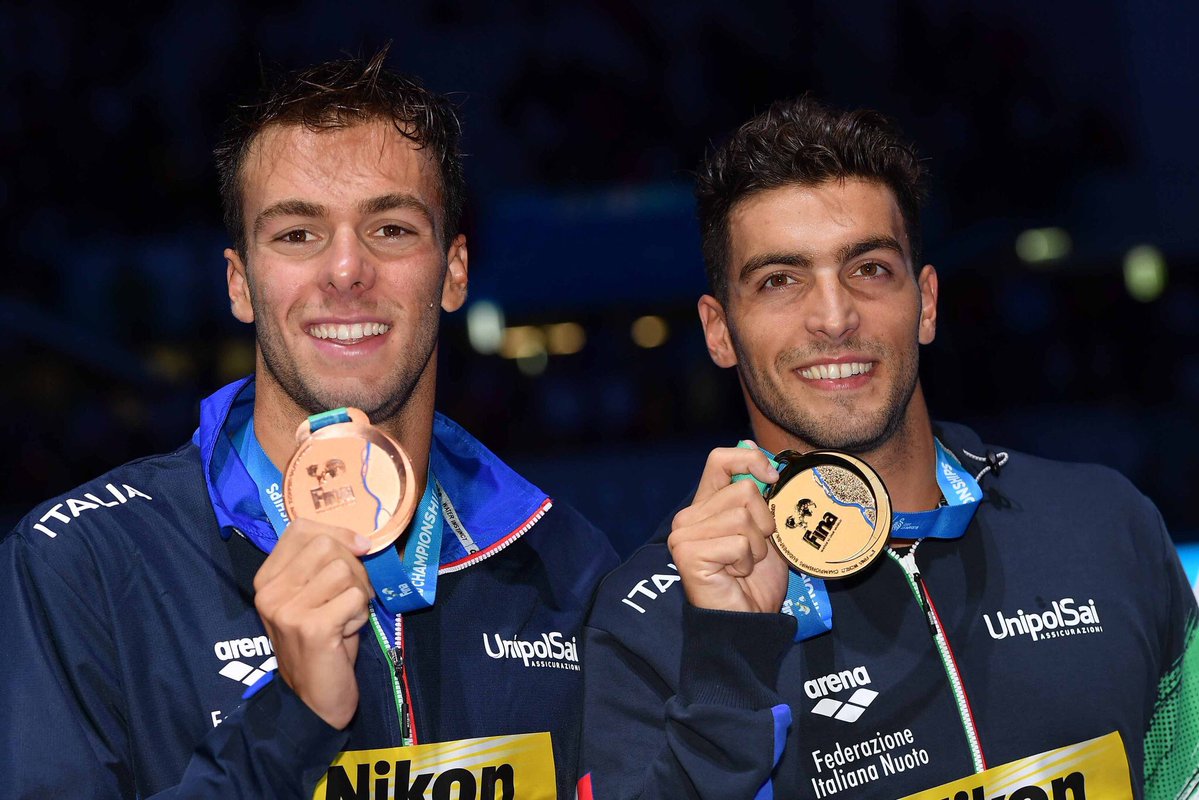 giomalago's tweet photo. Giornata storica per lo sport italiano. Tre ori e un bronzo in discipline olimpiche. Complimenti a nuoto e scherma https://t.co/0nBIeCcPXj