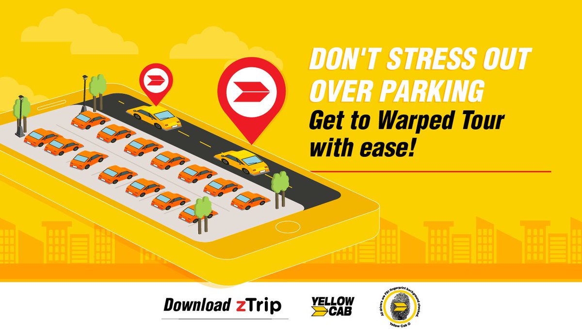 No need to struggle with crazy parking problems at #WarpedTour.
Download <a href="/myztrip/">zTrip</a> to get there quickly &amp; safely: m.onelink.me/a1b1ccc5