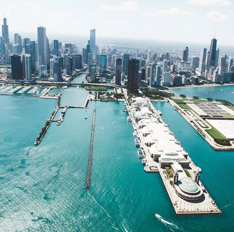 Hey Chicago, whats going on today? Tell us what to get photos of from above!