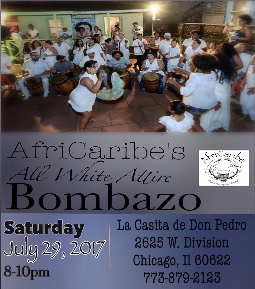 AfriCaribe_Chi's tweet photo. Bombazo at the Casita on our very own Paseo Boricua in Humboldt Park! https://t.co/rR0gN8WHBg