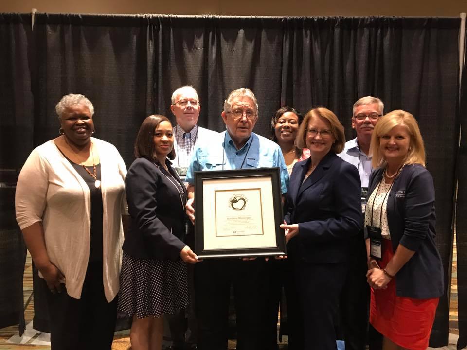 Honored today during MML luncheon by receiving 2017 Blue Cross &amp; Blue Shield Healthy Hometown award. Thanks to all our community partners!