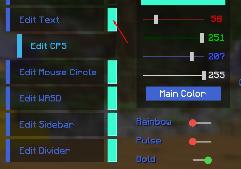 These colored buttons are there so you can directly copy colors from other components to the selected one :)

Also check config for Chroma!